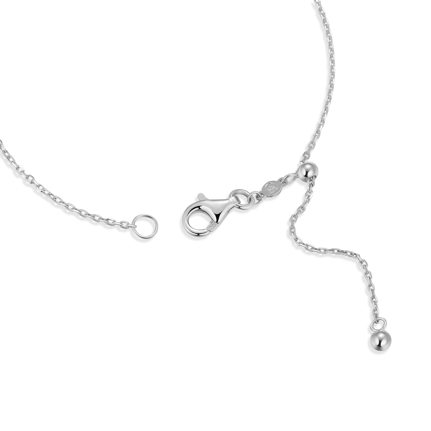 Honey Bee Bolo Bracelet in Rhodium Plated Sterling Silver